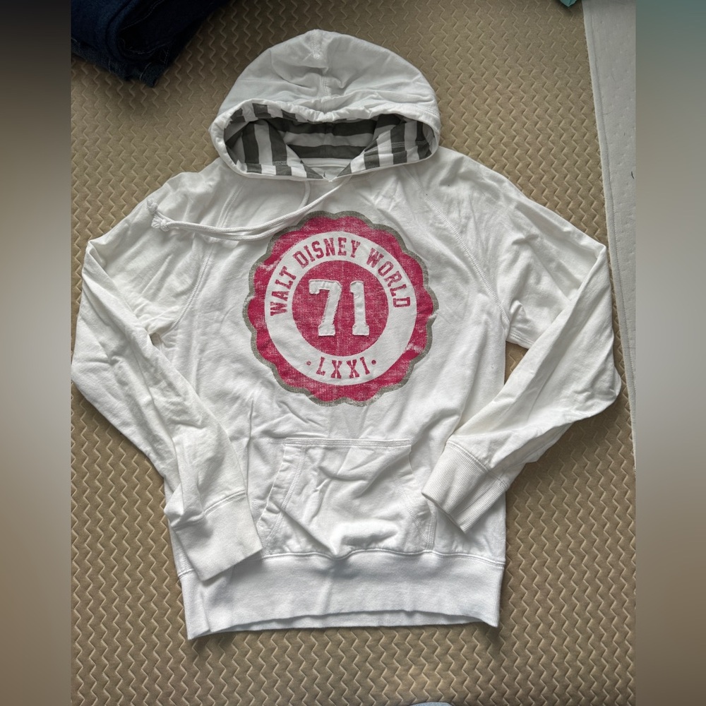 Walt Disney World Sweatshirt White Pink
